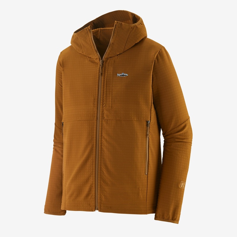 Patagonia Men’s R1 TechFace Fitz Roy Trout Hoody