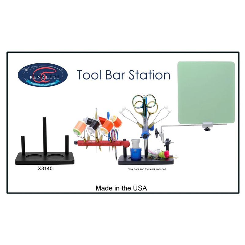 Renzetti Tool Bar Station / 6×3 Base w/ 3 stems