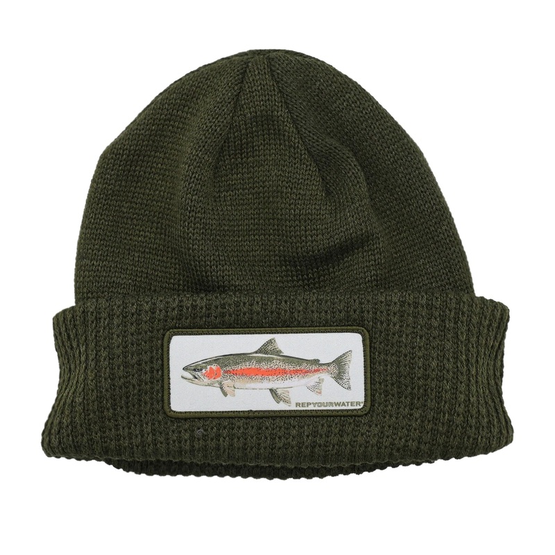 Rep Your Water Knit Hat – Coldwater Rainbow
