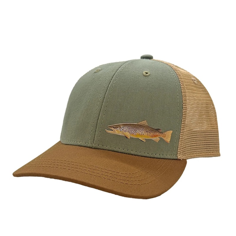 Rep Your Water Tailout Series Hat: Brown