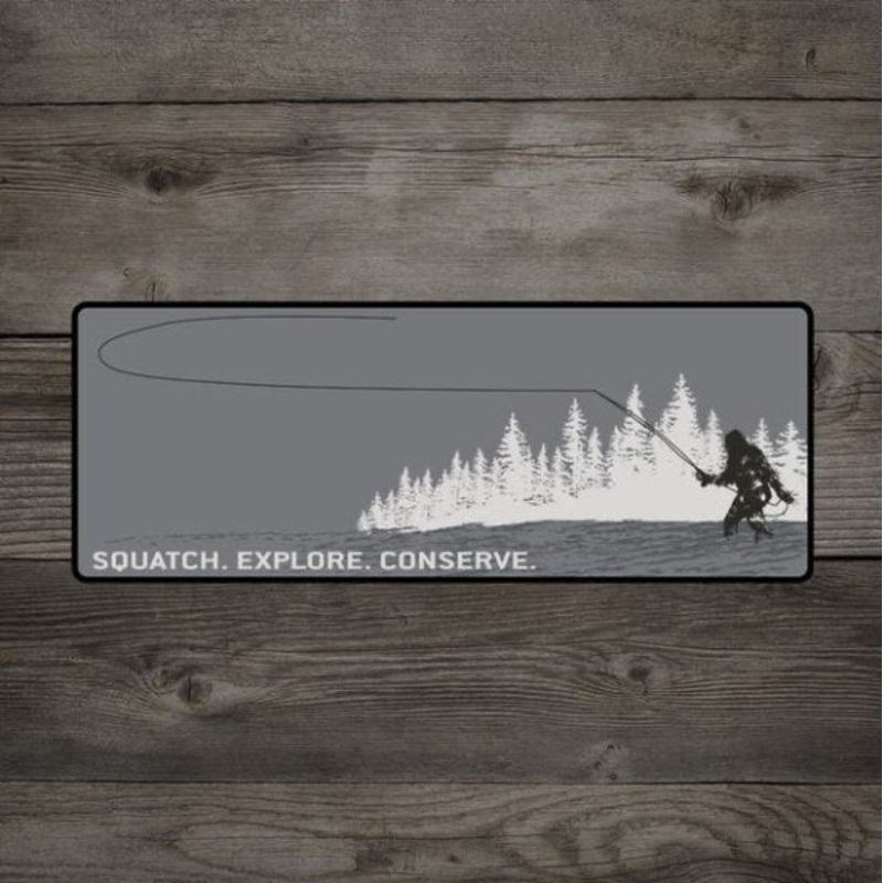 Rep Your Water – Tight Loops Squatch Sticker