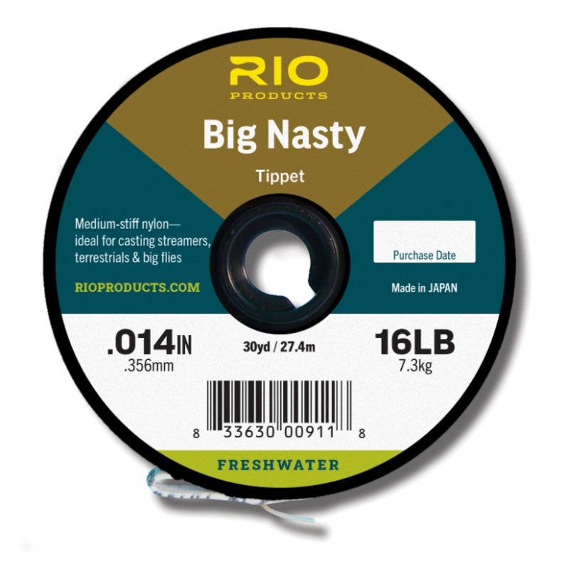 Rio Big Nasty Tippet|10lbs|12lbs|16lbs|20lbs