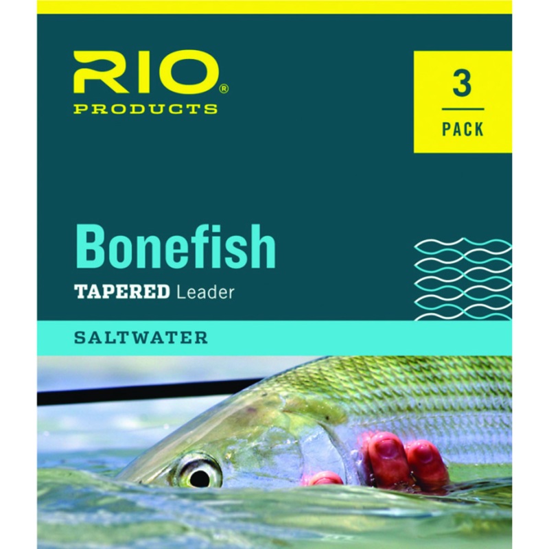 Rio Bonefish Leaders 10′ – 3 Pack