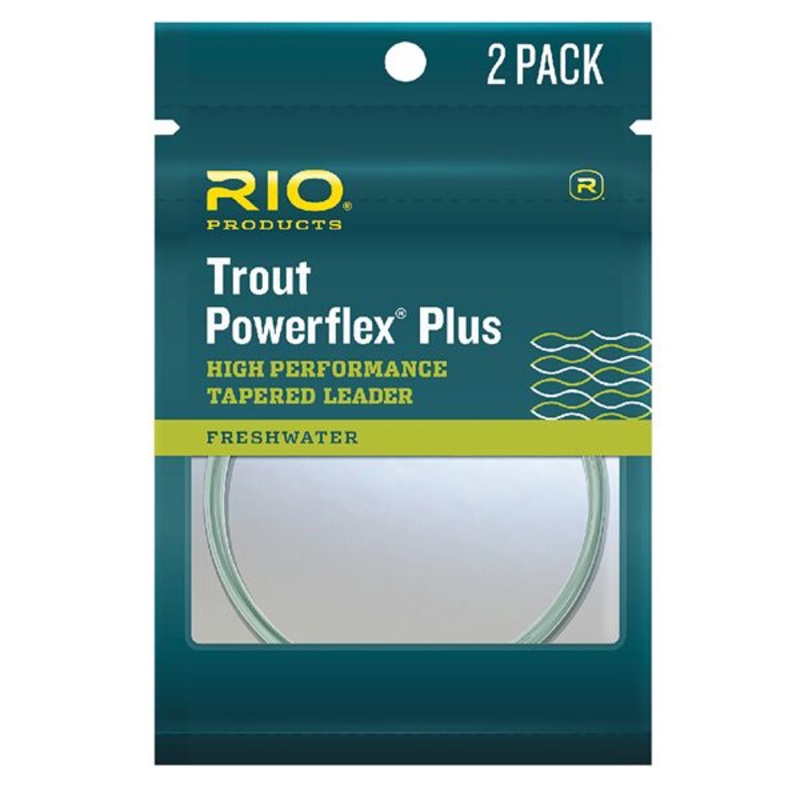 Rio Powerflex Plus Leader 2-Pack – 7.5′