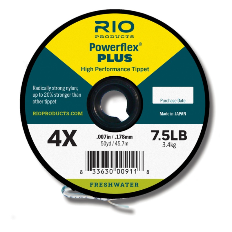 Rio Powerflex Plus Tippet|4X|3X