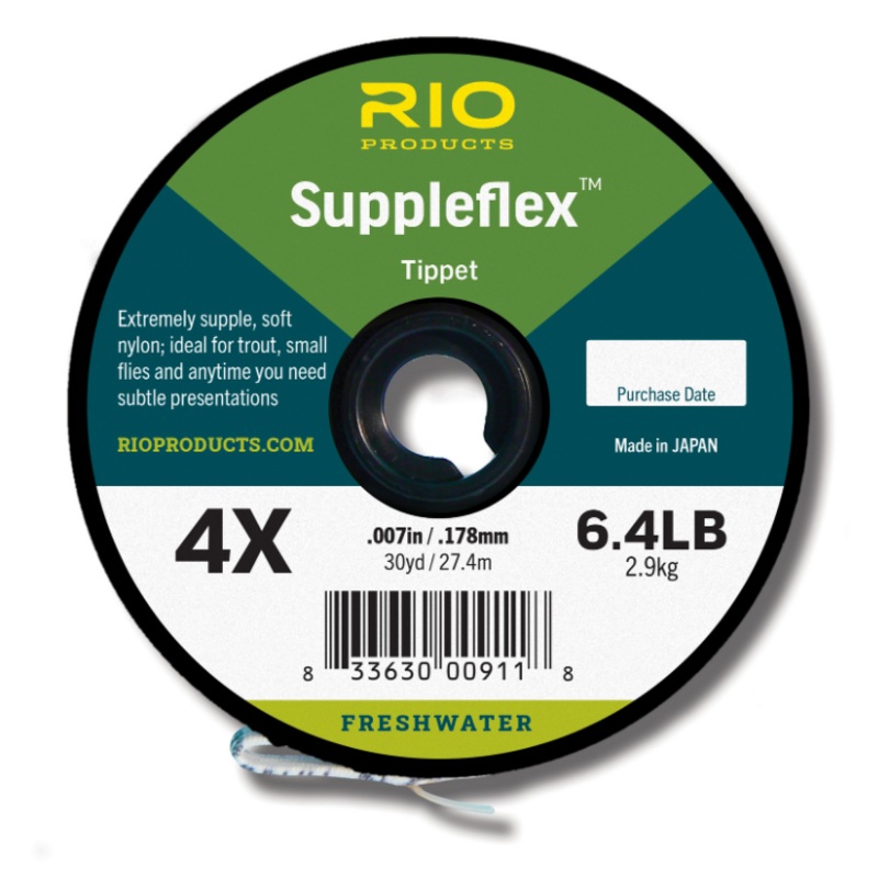 Rio SuppleFlex Tippet – 30 yd Spool