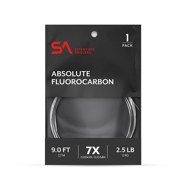 Scientific Anglers Absolute Fluorocarbon Leader – Single Pack