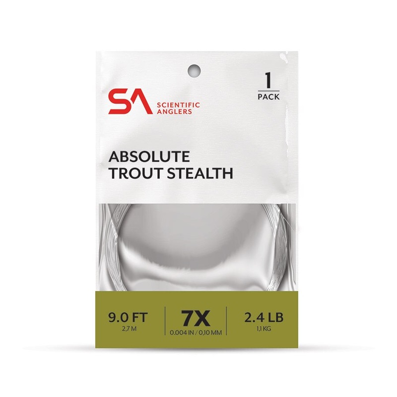 Scientific Anglers Absolute Trout Stealth Leader – Single Pack