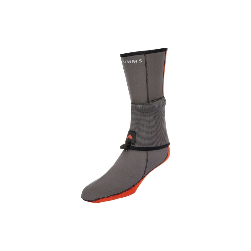 Simms Neoprene Flyweight Sock|Pewter|Large|Medium|Small|XL|XXL