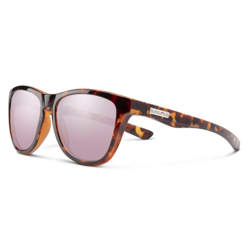 Suncloud Topsail Sunglasses – Tortoise | Polar Pink Gold Mirror