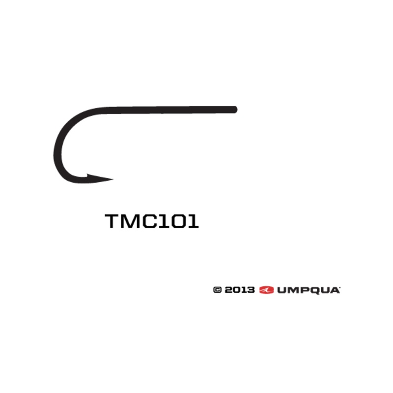 Tiemco TMC 101 Dry Fly Hooks – 25 Pack