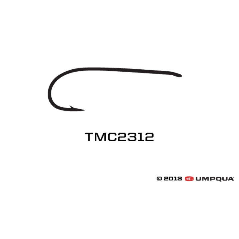 Tiemco TMC 2312 Dry Fly Hooks – 100 Pack