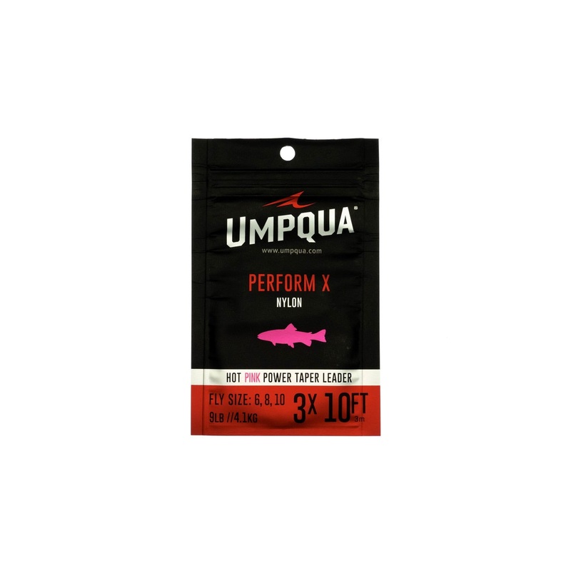 Umpqua Perform X Hot Pink Power Leader – Single Pack