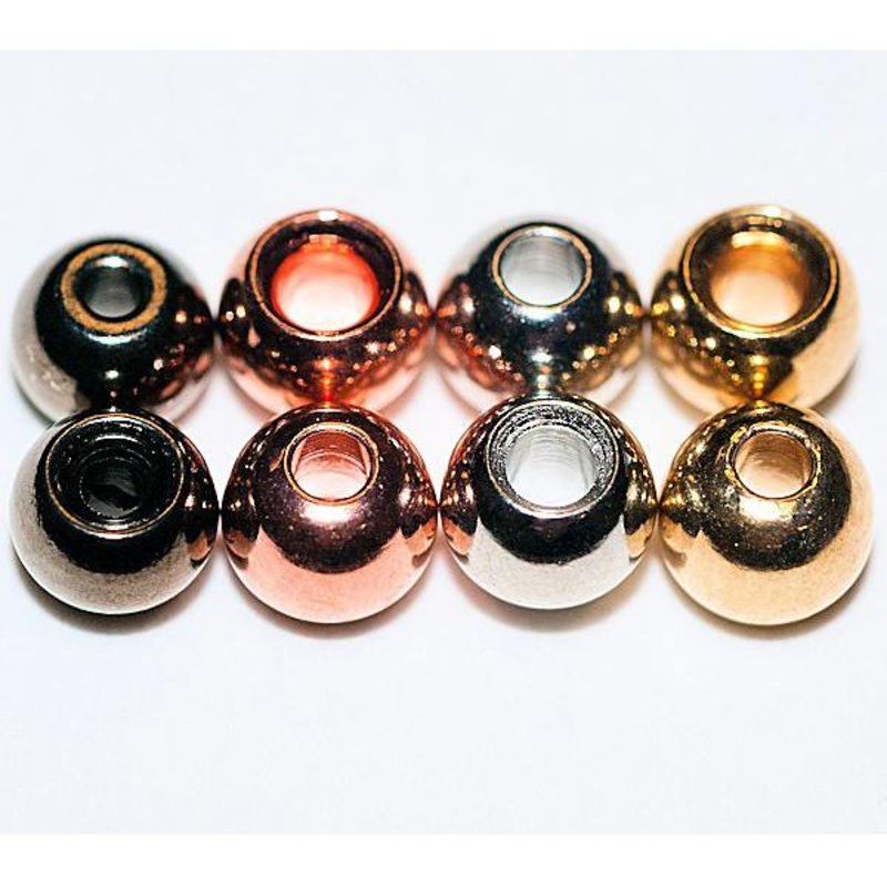 Wapsi Cyclops Beads|Fluorescent Fire Orange|Black|Chartreuse|Fluorescent Pink|Pearl White|1/8|3/32|7/64|5/32|5/64