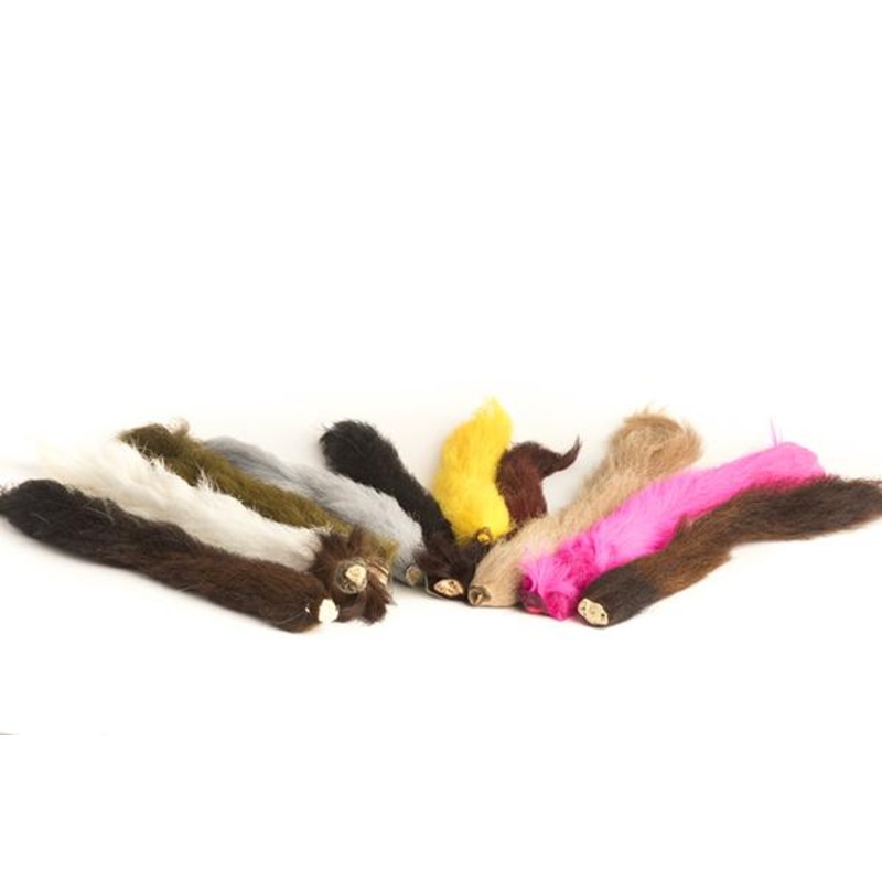 Wapsi Kiptails|Fluorescent Fire Orange|White|Yellow|Natural Brown|Fluorescent Pink