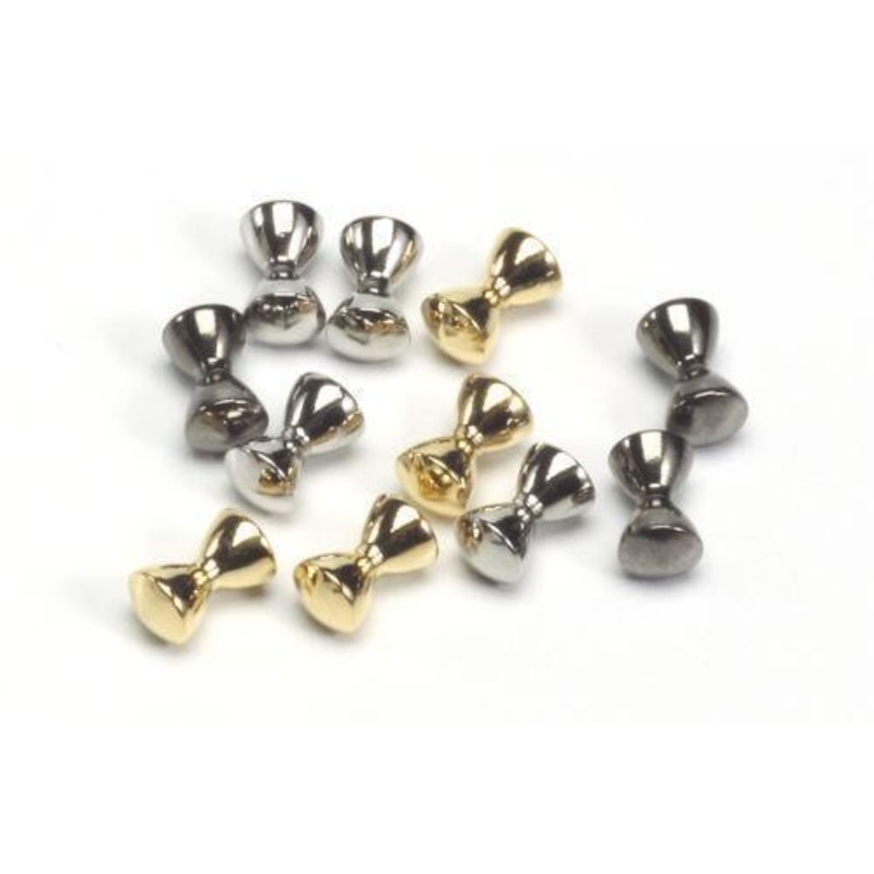Wapsi Plated Dumbbell Eyes – 24 Pack