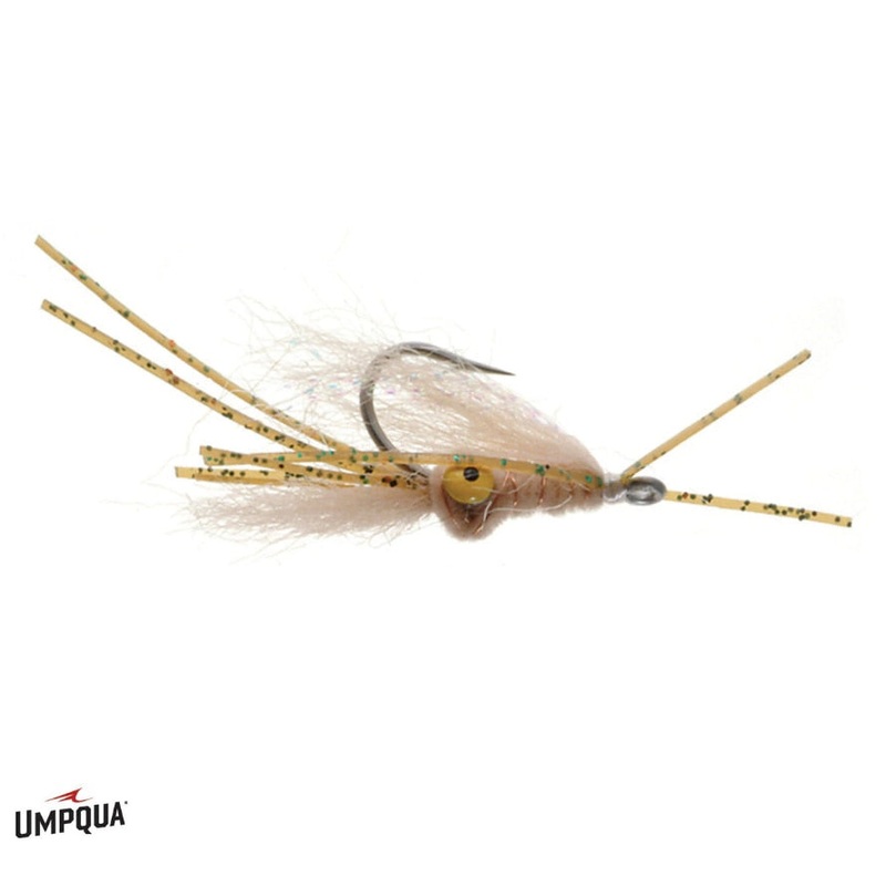 Squimp – Umpqua Fly|Tan|Size 6|Size 8