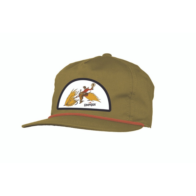 Umpqua Streamer Cowboy Rope Hat – Brown/Burnt Orange