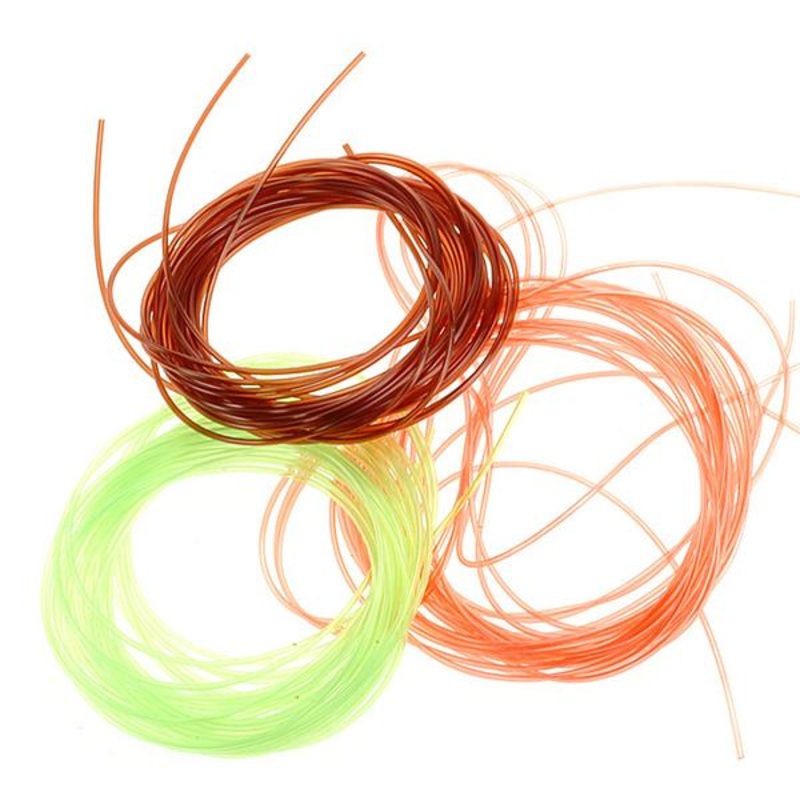 Wapsi Stretch Tubing|Medium|Small|Micro|Amber|Clear|Tan|Orange|Grey|Brown|Olive|Black|Red