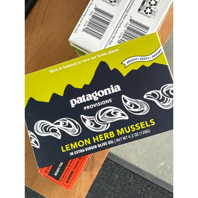 Patagonia Provisions Lemon Herb Mussels