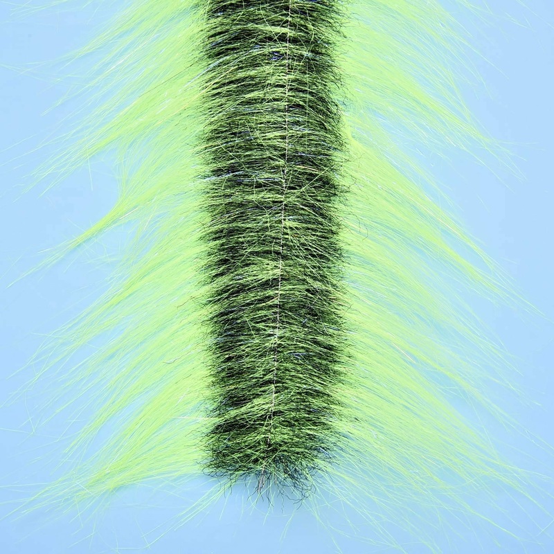 EP Craft Fur Brush 3 – Chartreuse & Black