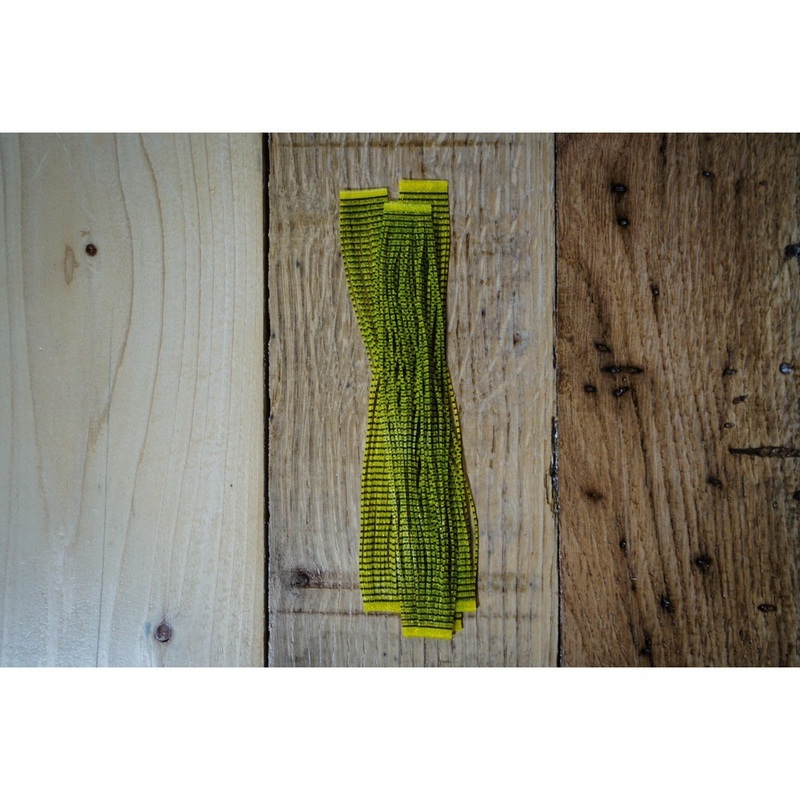 Grizzly Flutter Legs – Hot Yellow Bared
