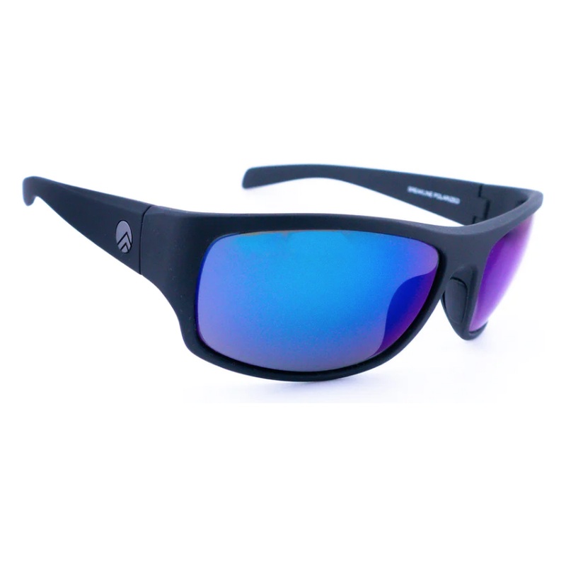 Breakline – THE BANDIT, Matte Black, Blue Lens (IN STOCK)