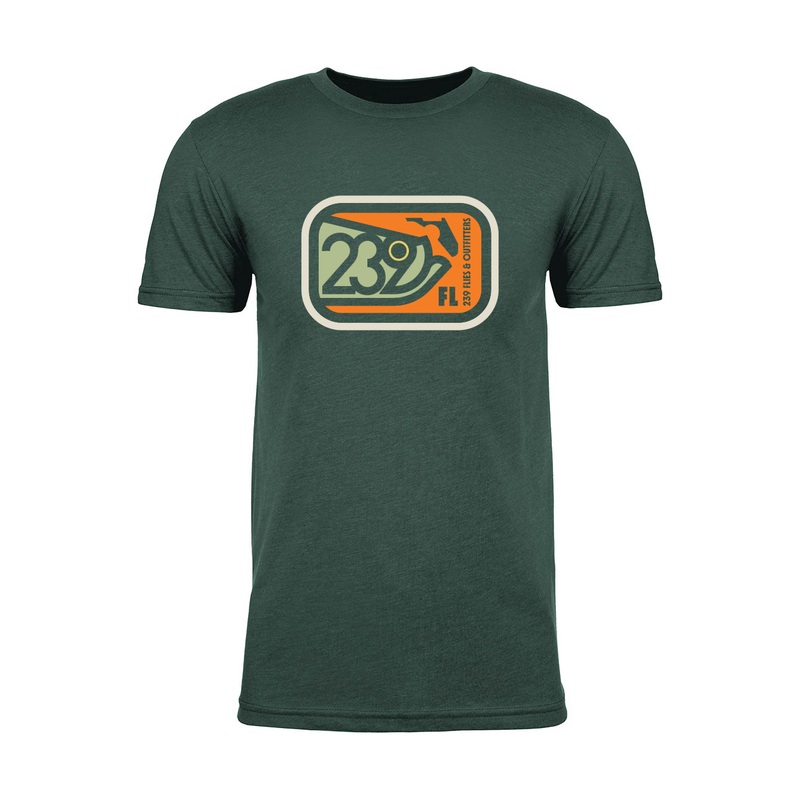 239 Flies X Tee Shirt Eye of the Poon – Green