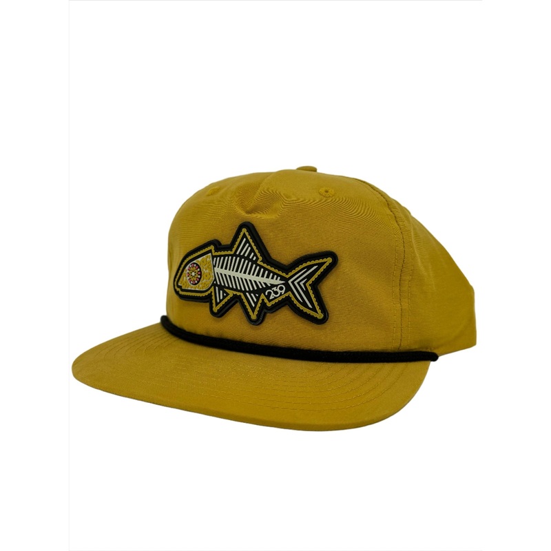 239 Pablo Escabarred Hackle Hat – Mustard
