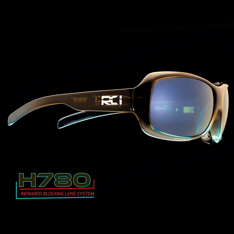 RCI Optics- Playalinda Hazel Marine Fade/ Sterling Flash Mirror H780 (IN STOCK)