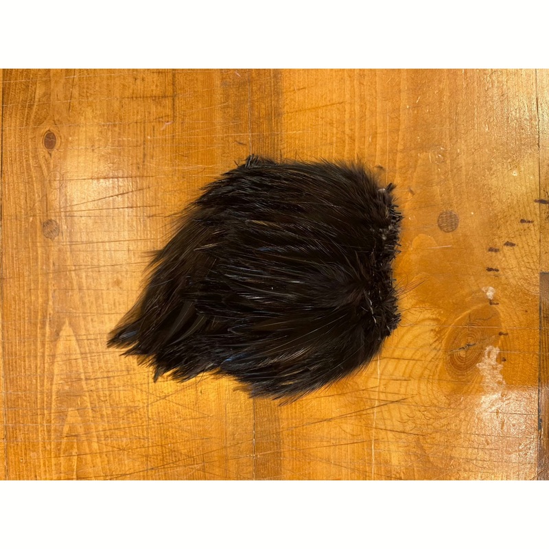 Strung Neck Hackle –  Black