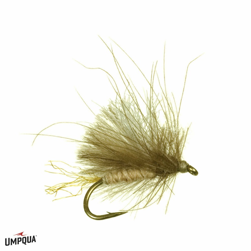 Umpqua – Corn-fed Caddis|16|18|14|Tan
