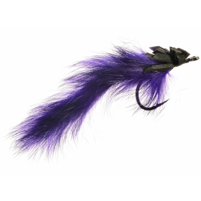 UMPQUA TUSCAN BUNNY – BLK/PURP – SIZE 3/0