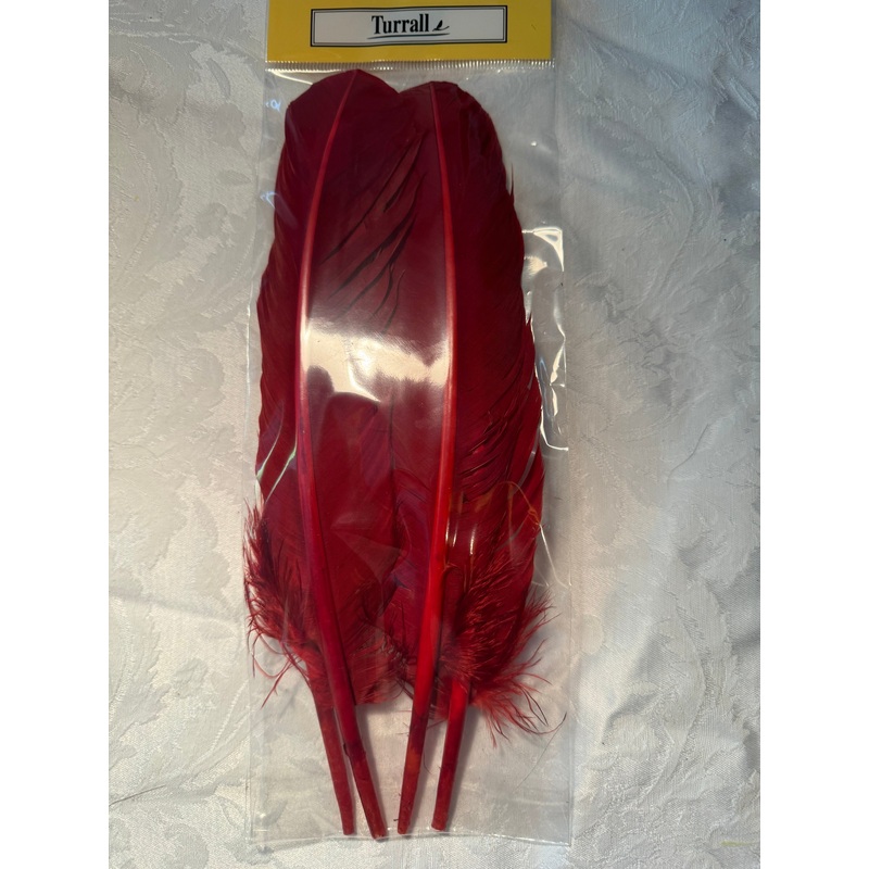 Goose Wing Quills – Red