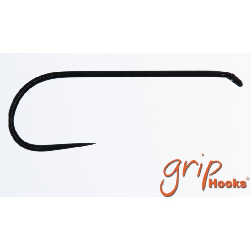 Grip Hooks Dry Fly (Extra Light Wire) 11801BL – 25 Hooks*