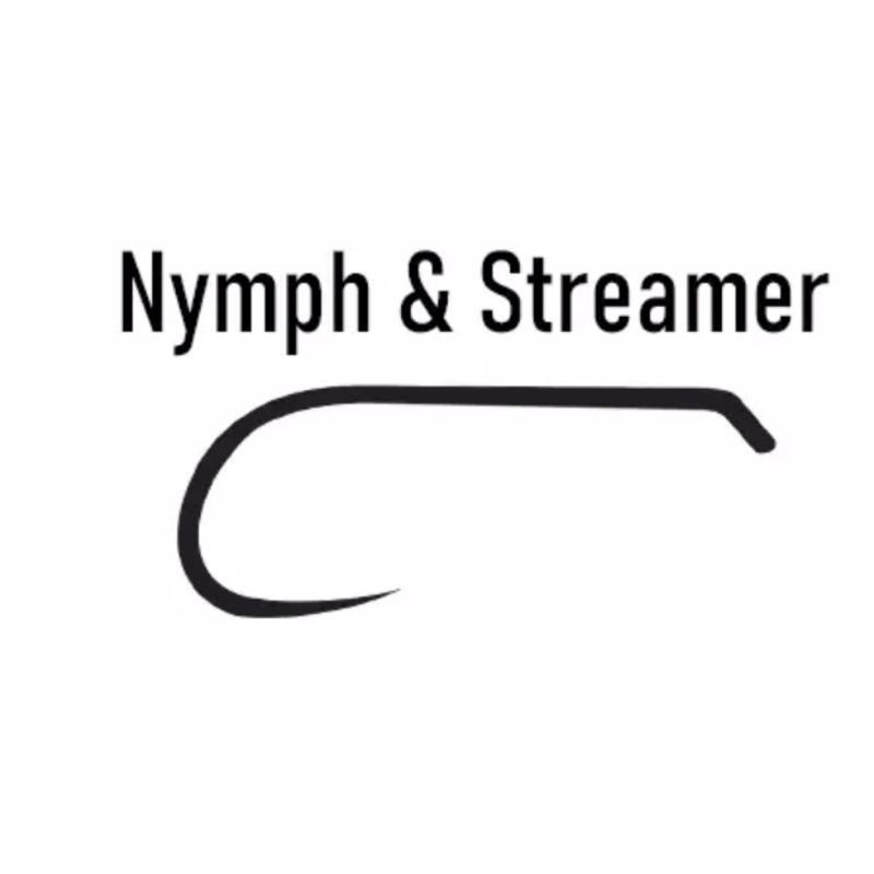 Grip Hooks – Nymph & Streamer – 13113BL – 25 Hooks*