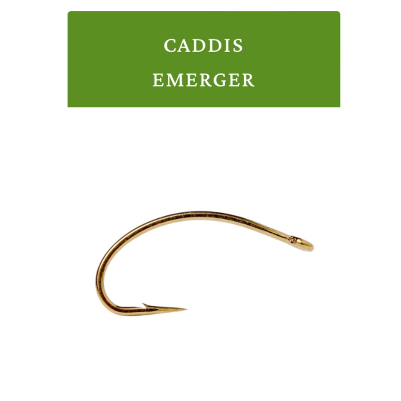 Partridge of Redditch – Caddis Emerger (K14A) – Straight Eye