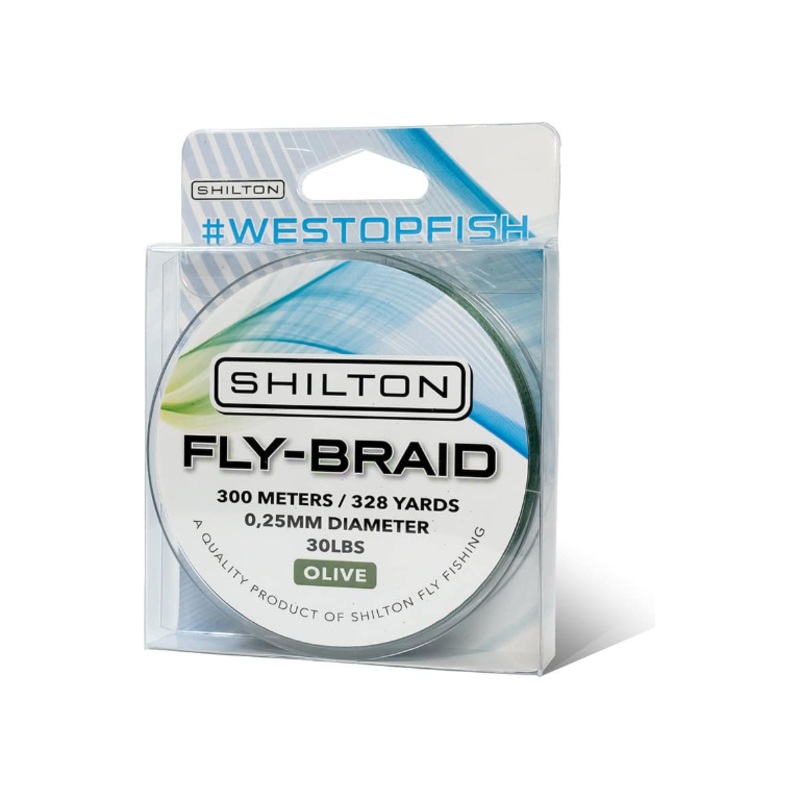 SHILTON FLY BRAID 300 METERS – OLIVE