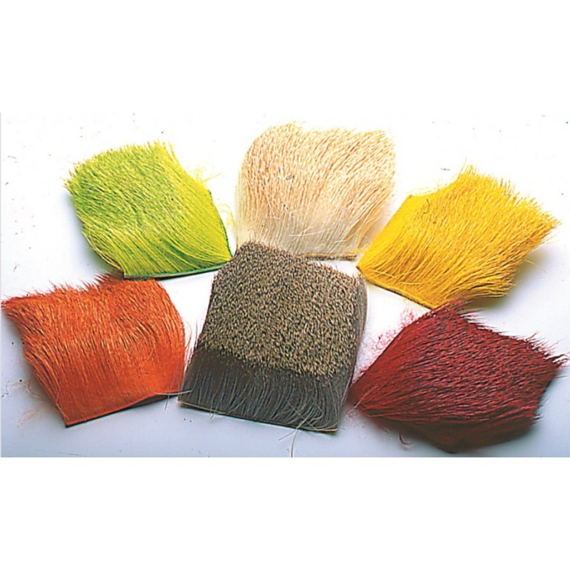 Veniard Deer Body Hair Dyed|Black|Dark Brown|Golden Brown|Lt. Bleached Tan|Olive