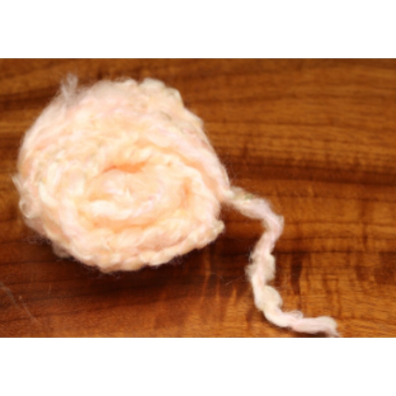 Hareline UV Roe Skein Yarn|Orange Sherbert