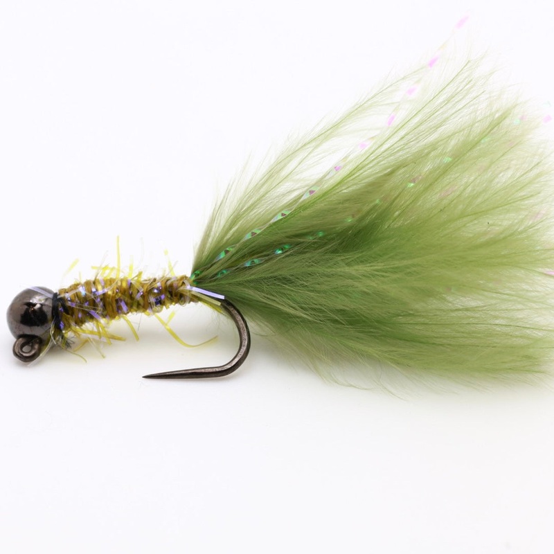 Olive Crystal Bugger|12