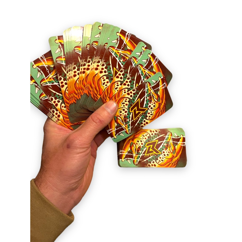 Brown Trout Slap Sticker|2 X 4|Brown Trout