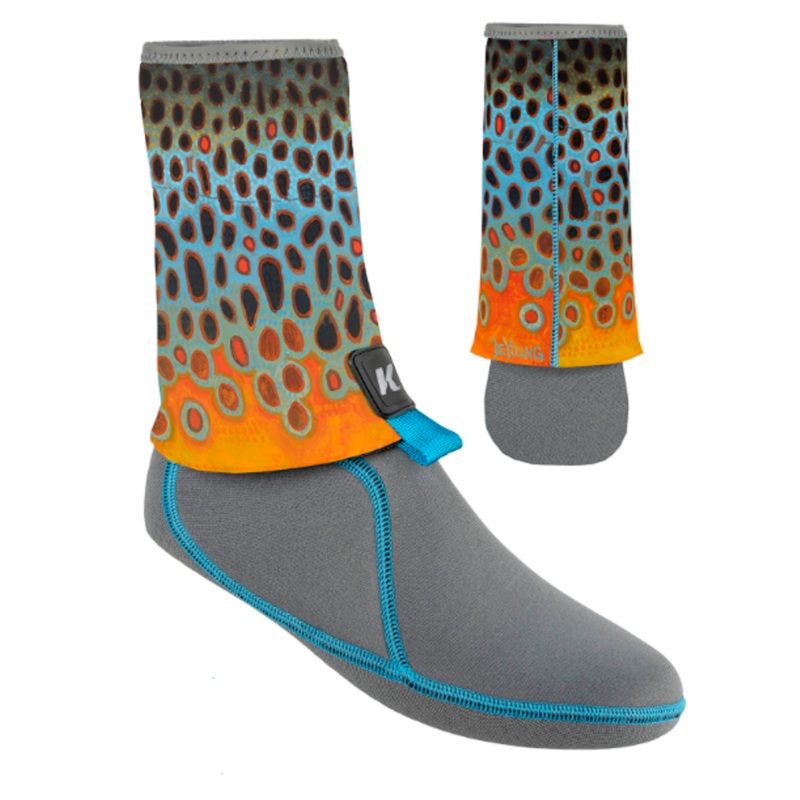 I-DRAIN NEOPRENE GUARD SOCK|DEYOUNG BROWN FLANK|BLACK|SMALL|MEDIUM|LARGE|XL