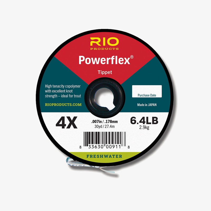 POWERFLEX TIPPET|6X|5X|4X|3X|2X|1X|0X|20LB