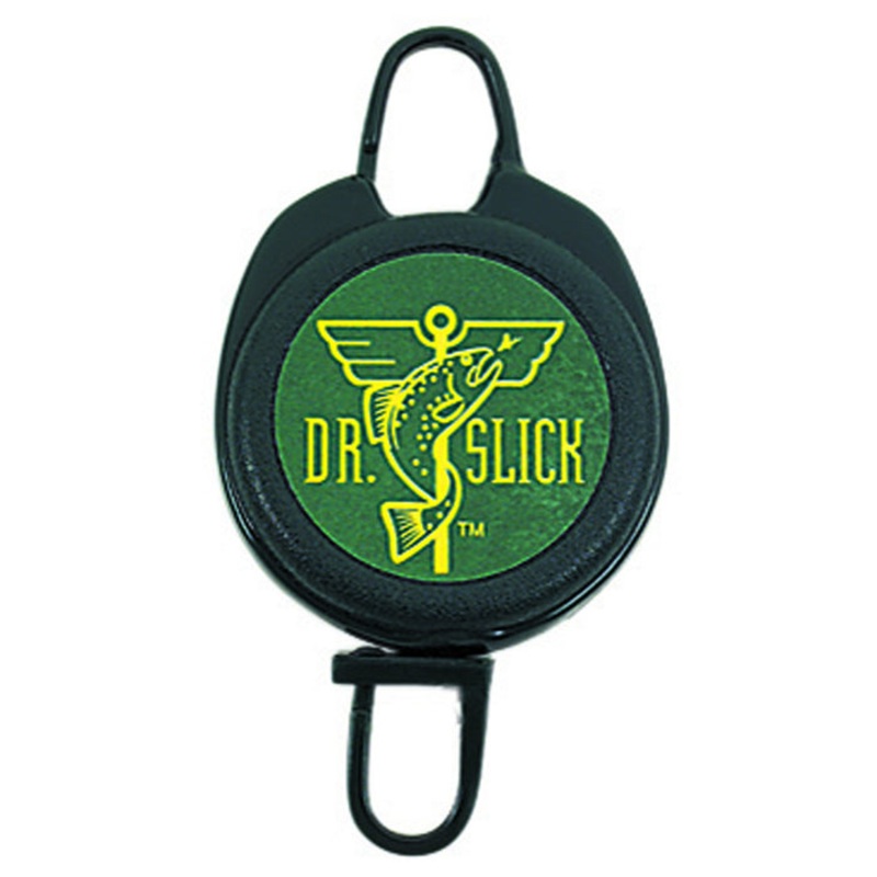 DR SLICK D RING CLIP ON REEL NYLON CORD