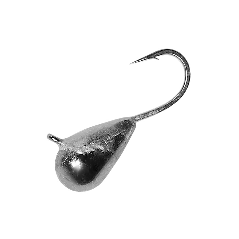 Temorah Tungsten Ice Jig|3mm (25 Pack)|4mm (25 Pack)|5mm (25 Pack)|5.5mm (25 Pack)|6mm (25 Pack)|7mm (25 Pack)|Unpainted