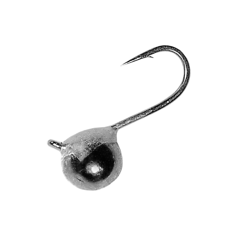 Temorah Unpainted Tungsten Ball Ice Jig