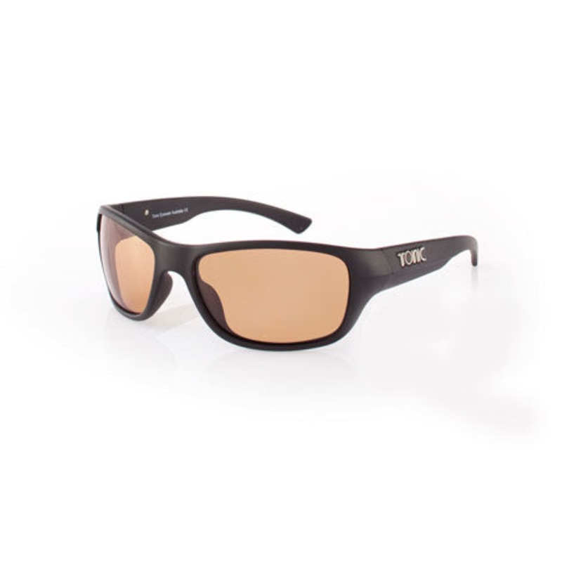 Tonic Eyewear Rush Sunglasses|Matt Black|Neon Light Copper