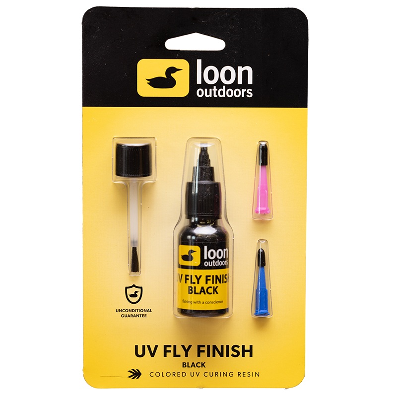 Loon UV Fly Finish – Black