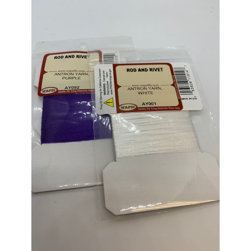 Antron Yarn|White|Cream|Yellow|Red|Purple|Orange|Black